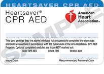 2016年最新：CPR技能証明書を授与されます！